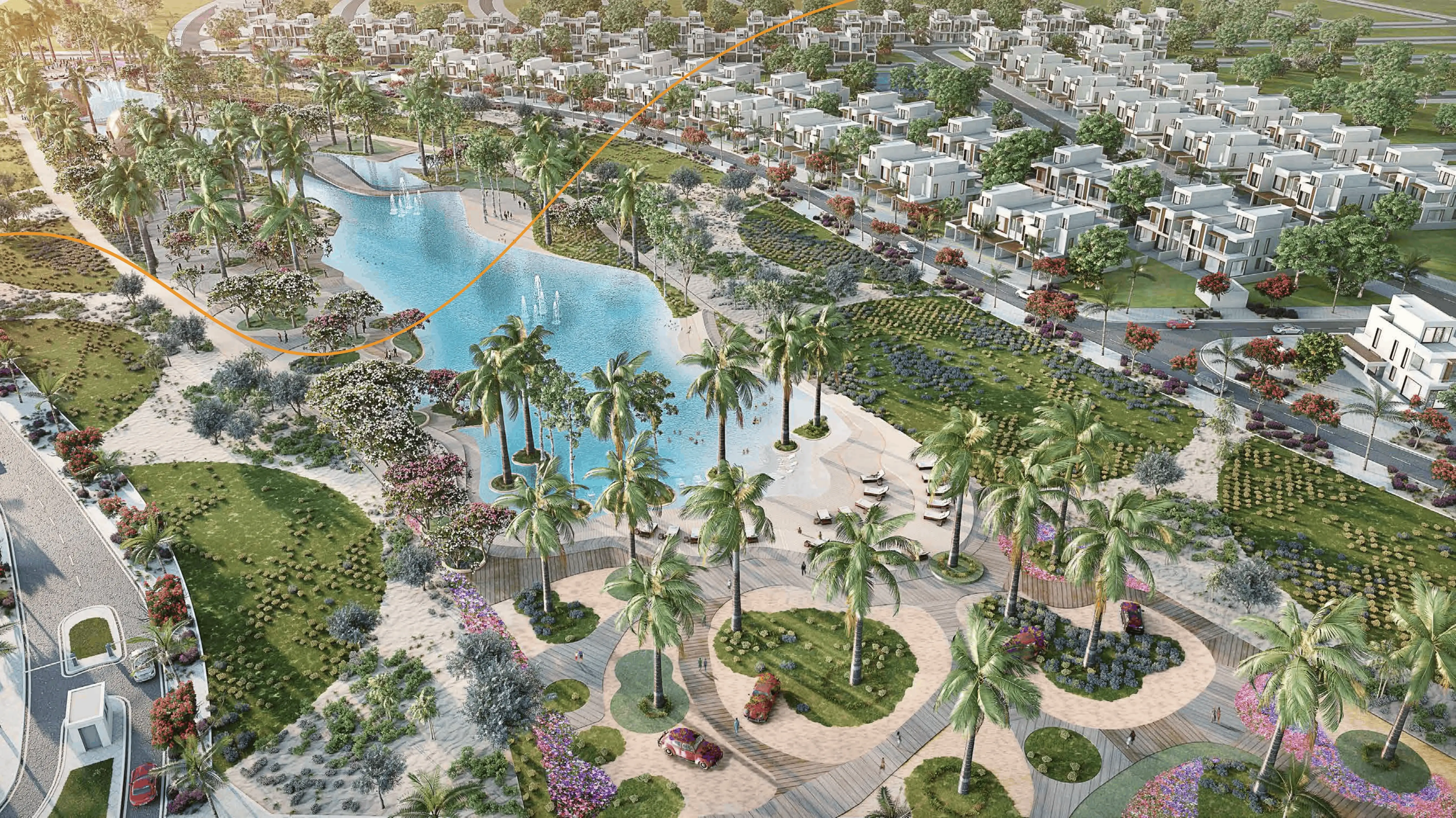 Getting around Damac Lagoons